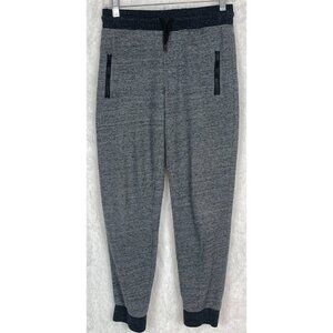 Capsule Boys Large Gray Jogger Sweatpants Drawstring Elastic Waist Zipper Pocket